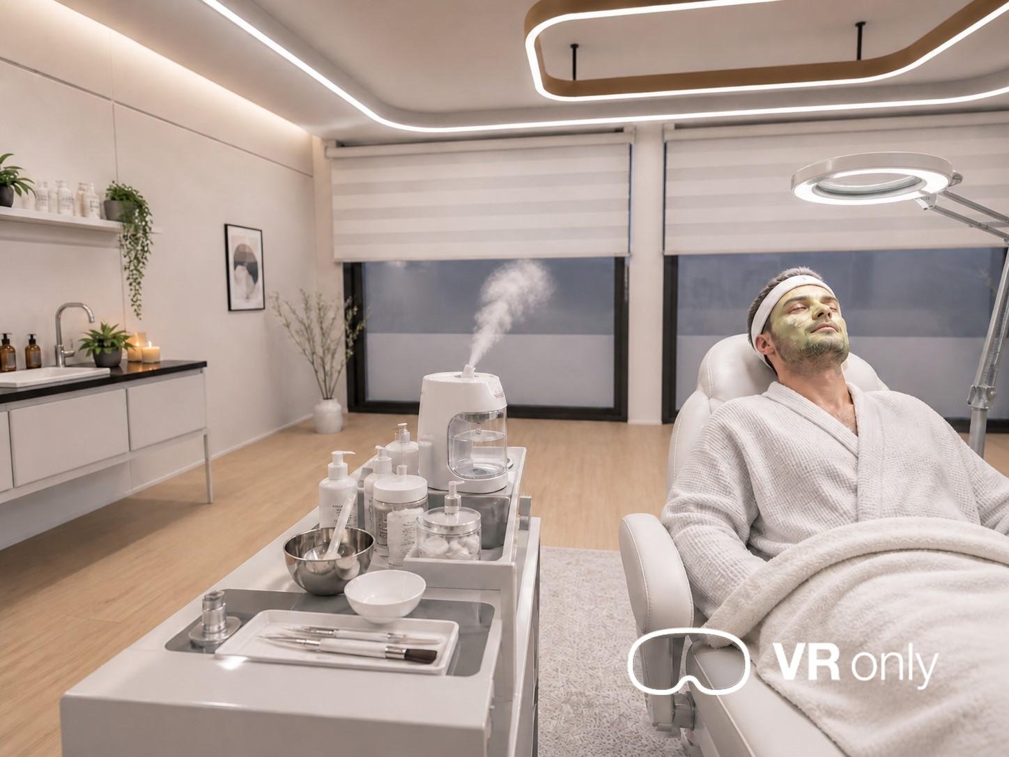 VR training module screenshot